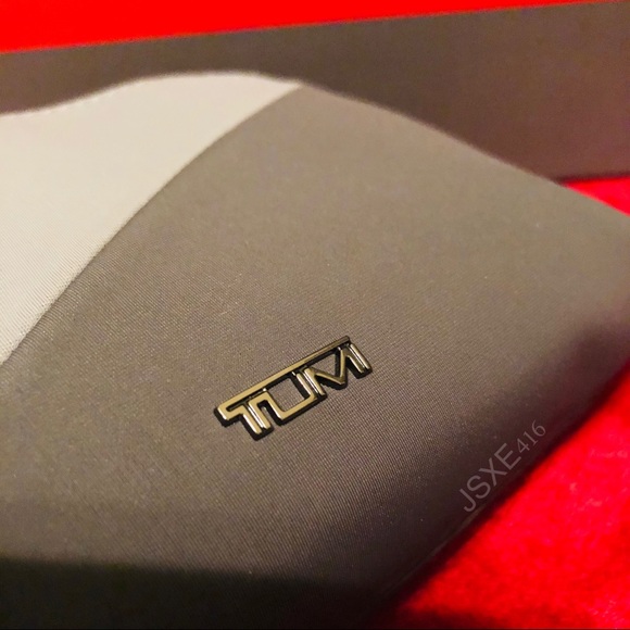 Tumi Limited Edition Domed Pouch in Pieced Grey - Picture 4 of 14